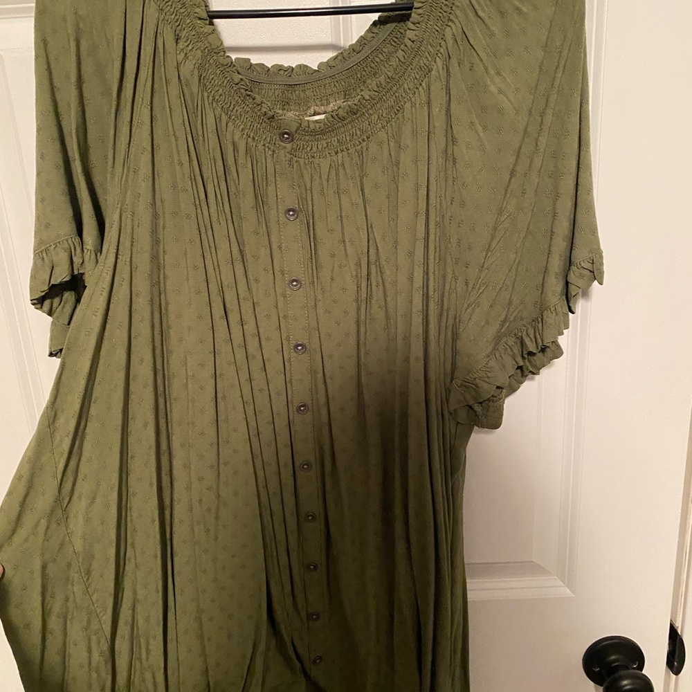 Olive shirt